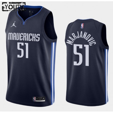 Kinder NBA Dallas Mavericks Trikot Boban Marjanovic 51 Jordan Brand 2020-2021 Statement Edition Swingman